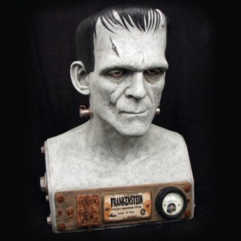 Frankenstein Head 1/1 VFX Maquette Monochrome Edition